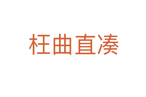枉曲直凑