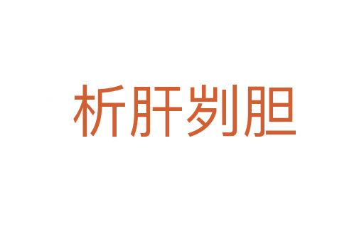 析肝刿胆