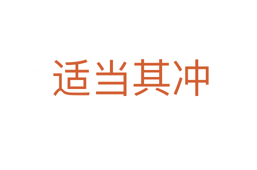 适当其冲