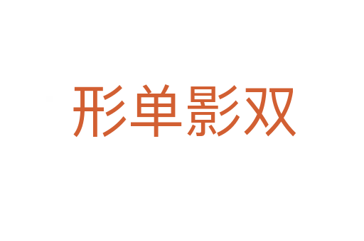 形单影双