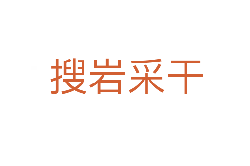 搜岩采干