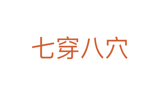 七穿八穴