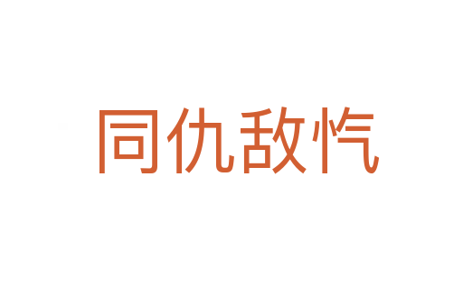 同仇敌忾