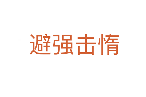 避强击惰