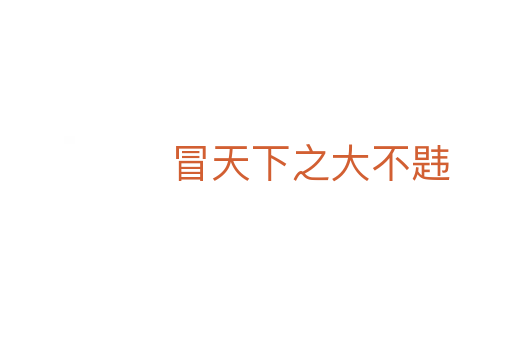 冒天下之大不韪
