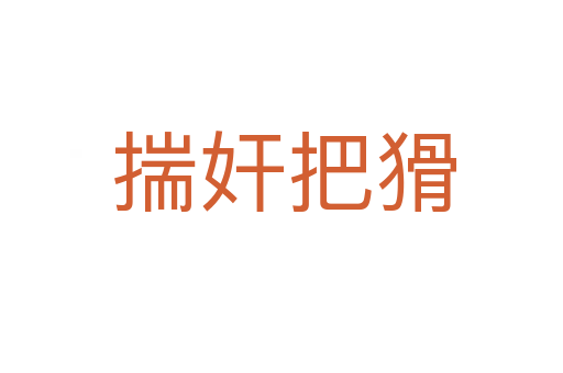揣奸把猾