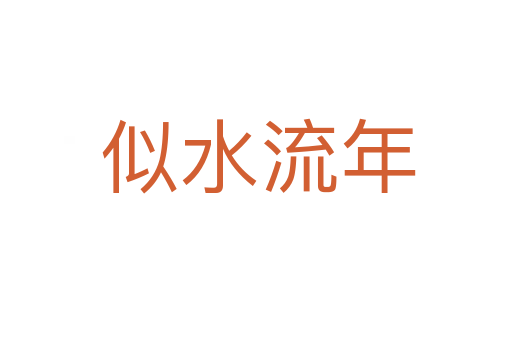 似水流年