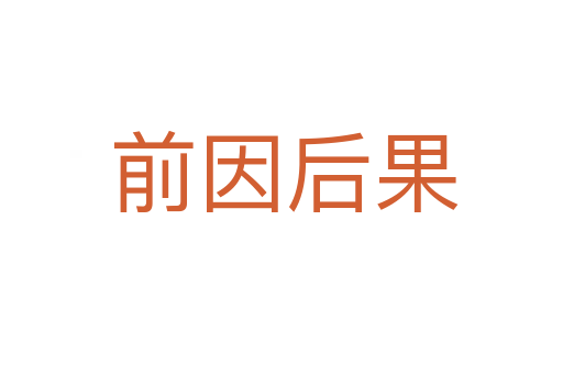 前因后果