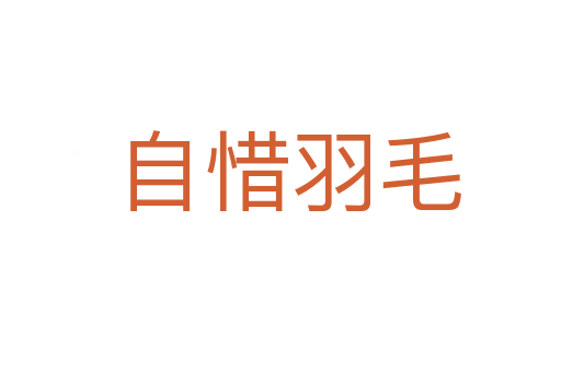 自惜羽毛