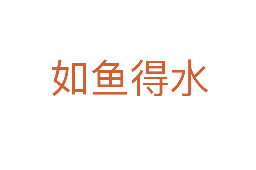 如鱼得水
