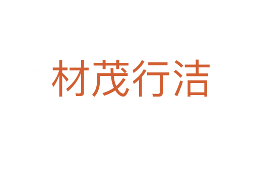材茂行洁