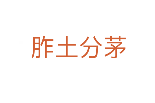 胙土分茅