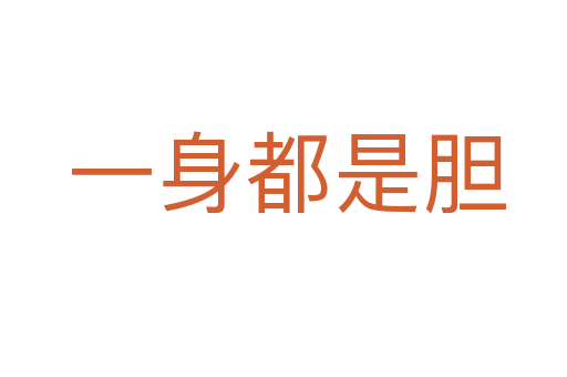 一身都是胆