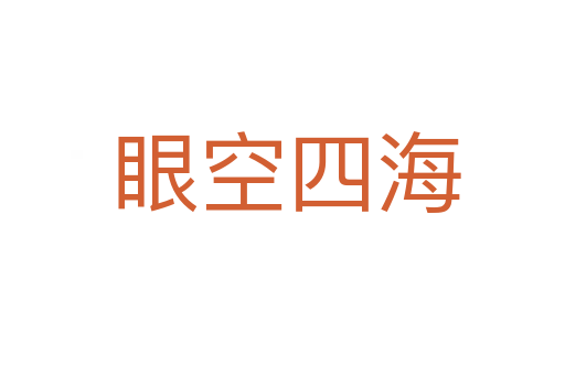 眼空四海