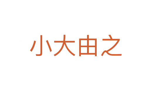 小大由之