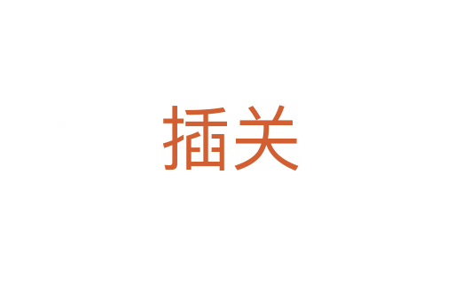 插关