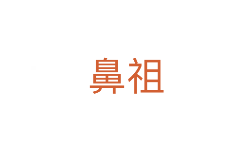 鼻祖