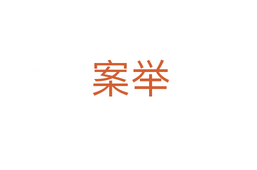 案举