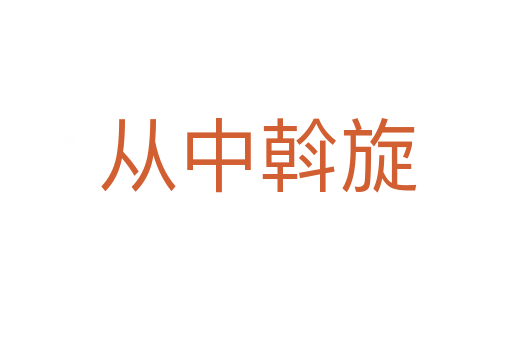 从中斡旋