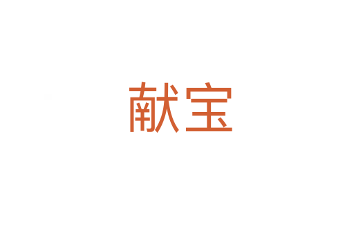 献宝