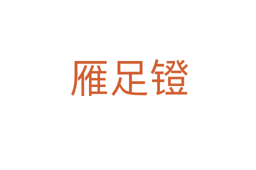 雁足镫