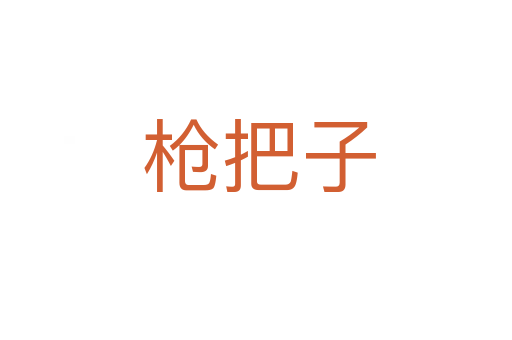 枪把子