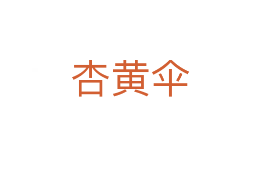 杏黄伞