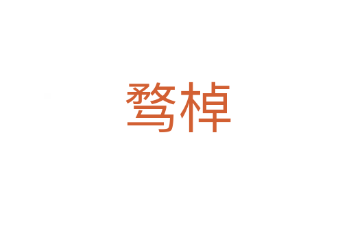 骛棹
