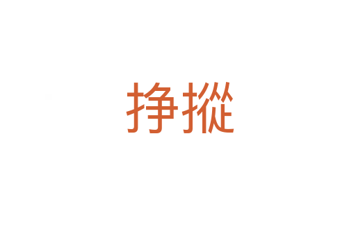 挣摐