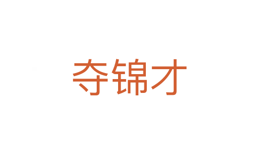 夺锦才