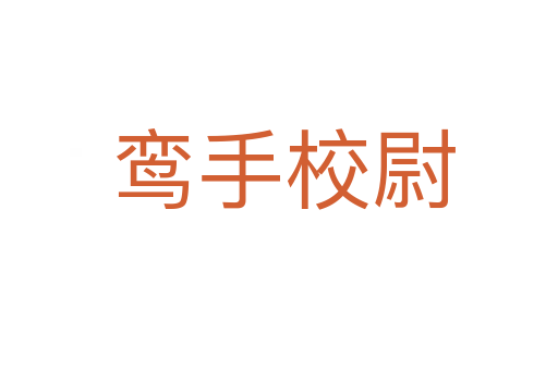 鸾手校尉