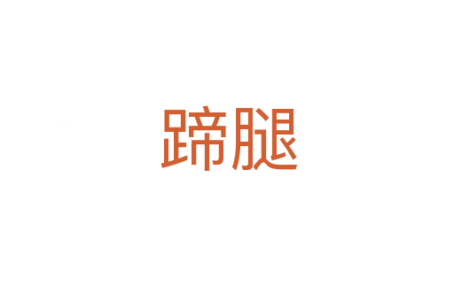 蹄腿