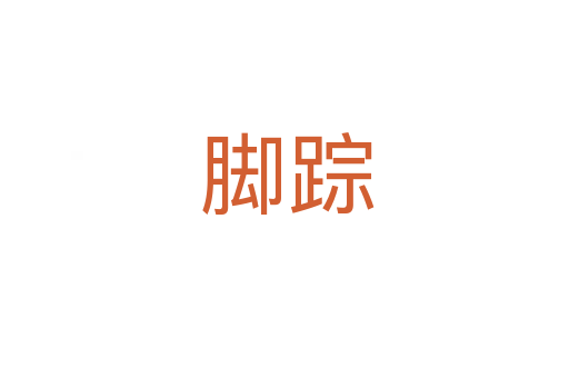 脚踪