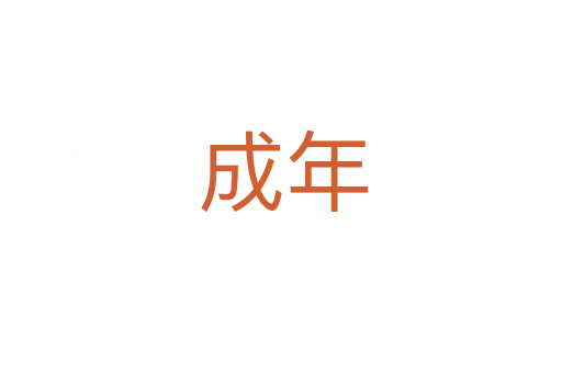 成年