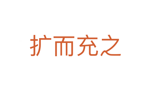 扩而充之