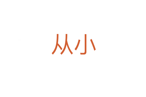 从小