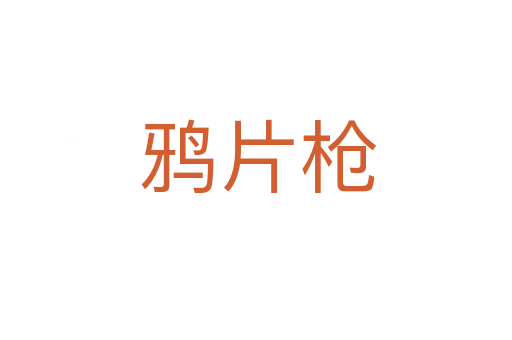 鸦片枪