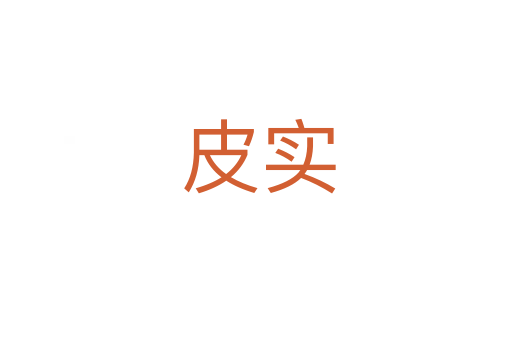 皮实