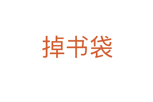 掉书袋