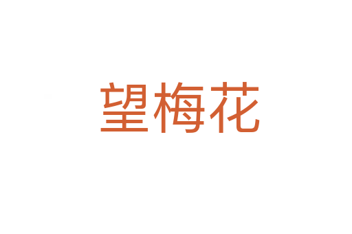望梅花