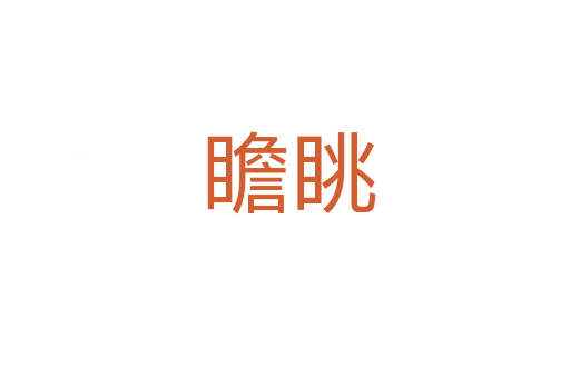 瞻眺