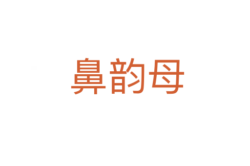 鼻韵母