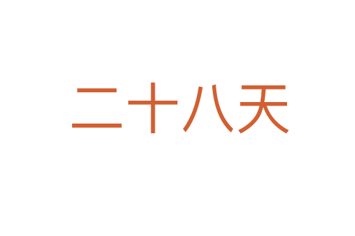 二十八天
