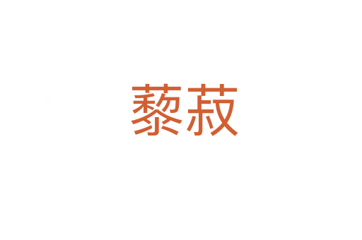 藜菽