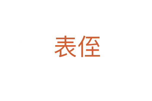 表侄