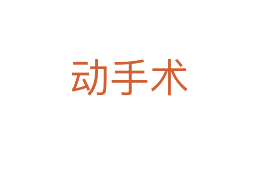 动手术