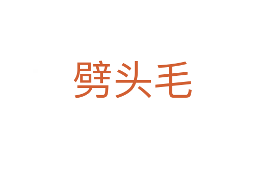 劈头毛