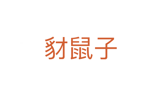 豺鼠子