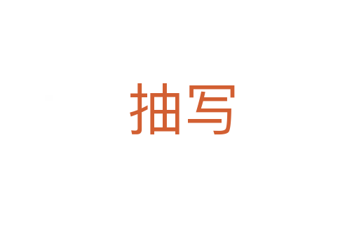 抽写