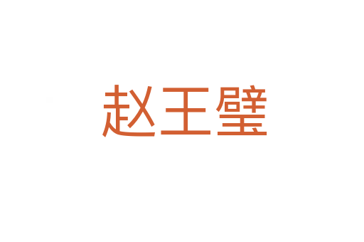 赵王璧